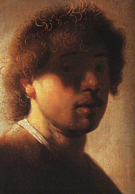 Self-Portrait sh, REMBRANDT Harmenszoon van Rijn